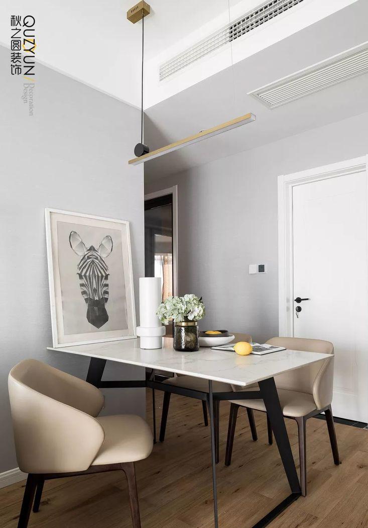 公园大厦 88 平现代简约设计,原木地板与无吊顶展现自然美感-9