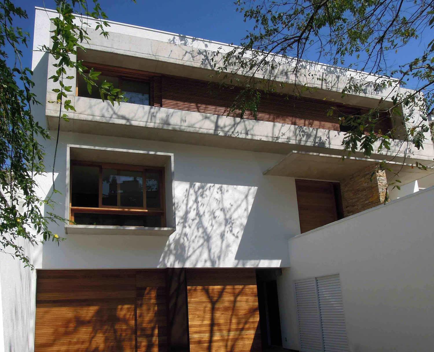 巴西圣保罗市的天然材料住宅设计-1