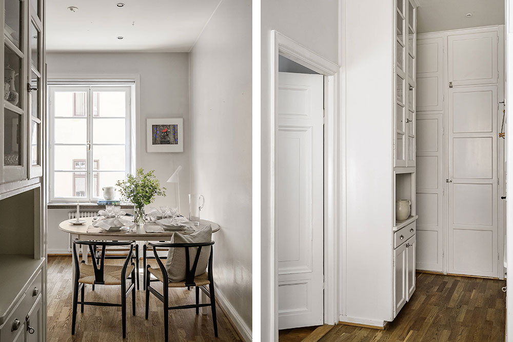 斯德哥尔摩独特公寓,法式落地窗设计惊艳-12