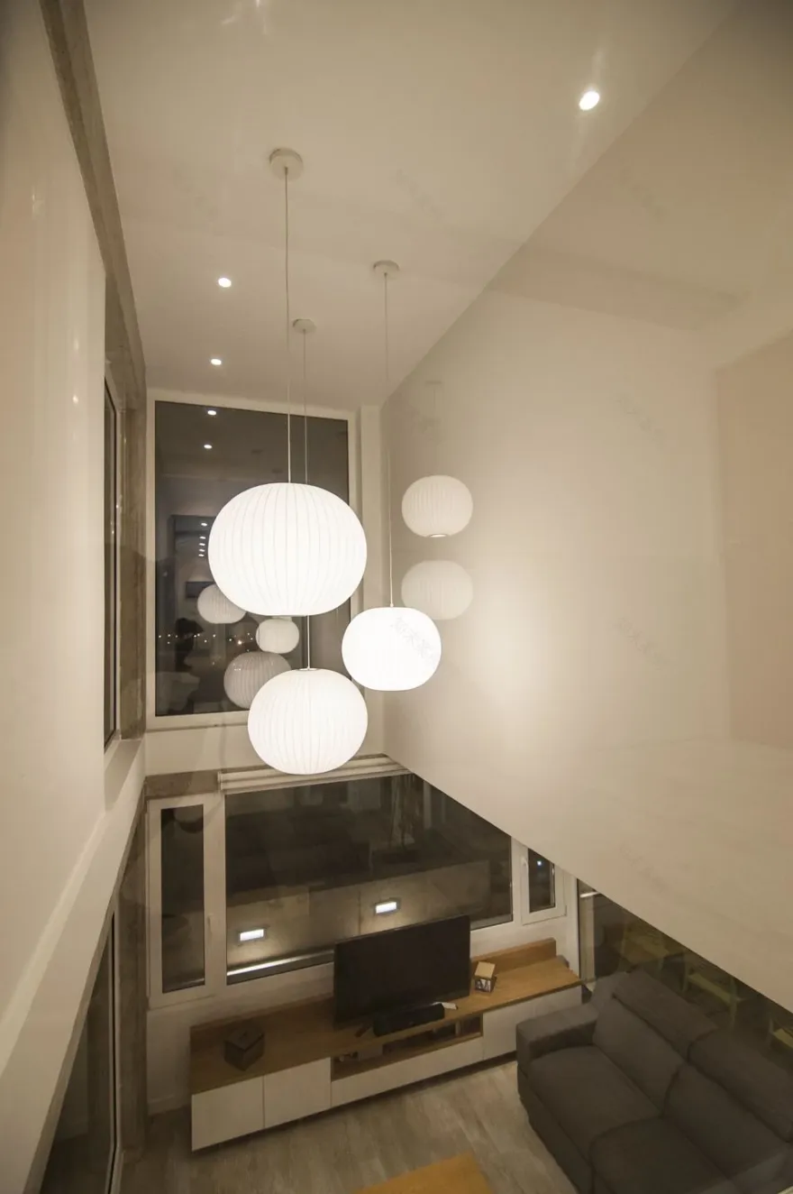 温暖实用的绿意空间复式公寓-37