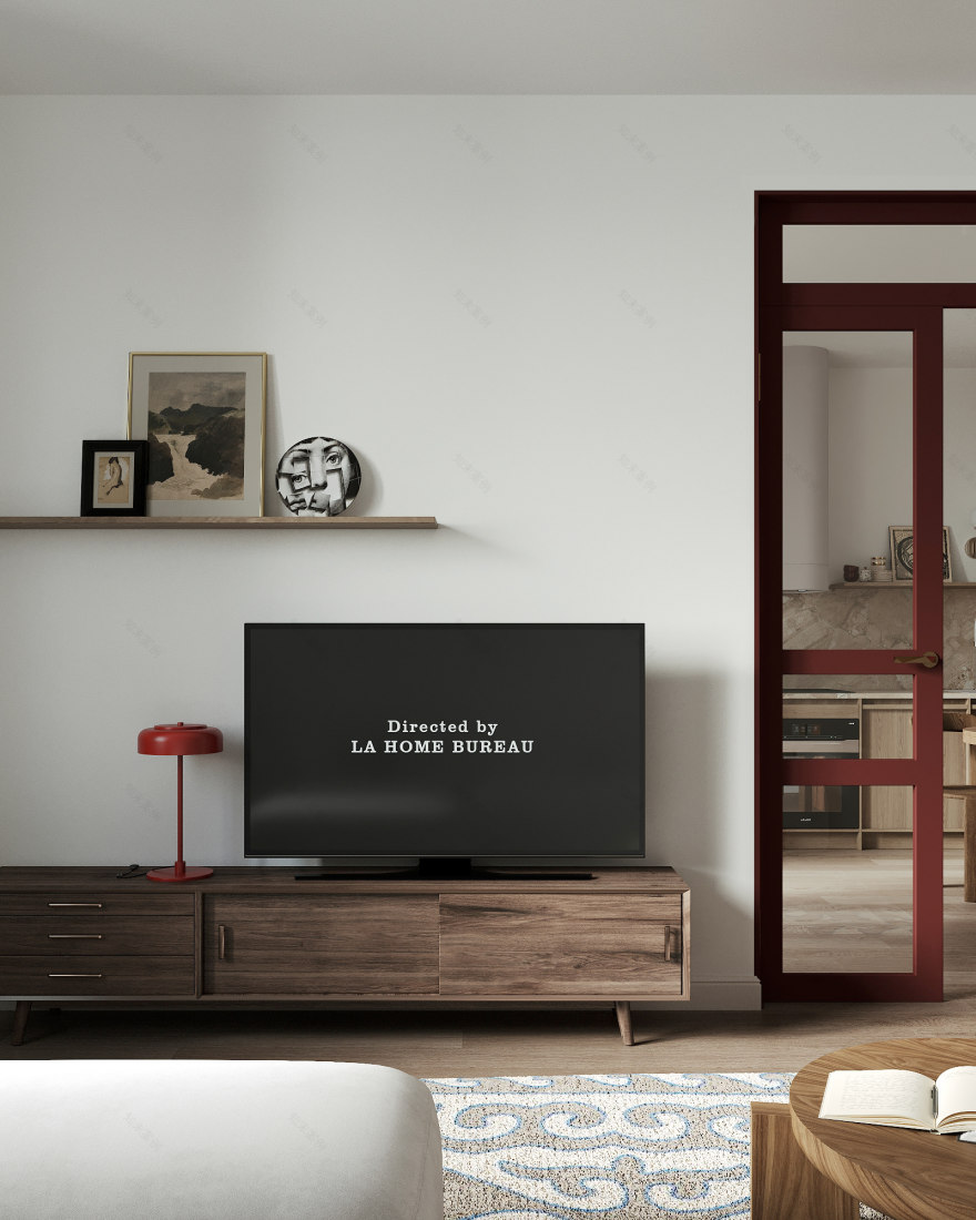 哈萨克斯坦阿拉木图浅色木质厨房公寓丨La home bureau-13