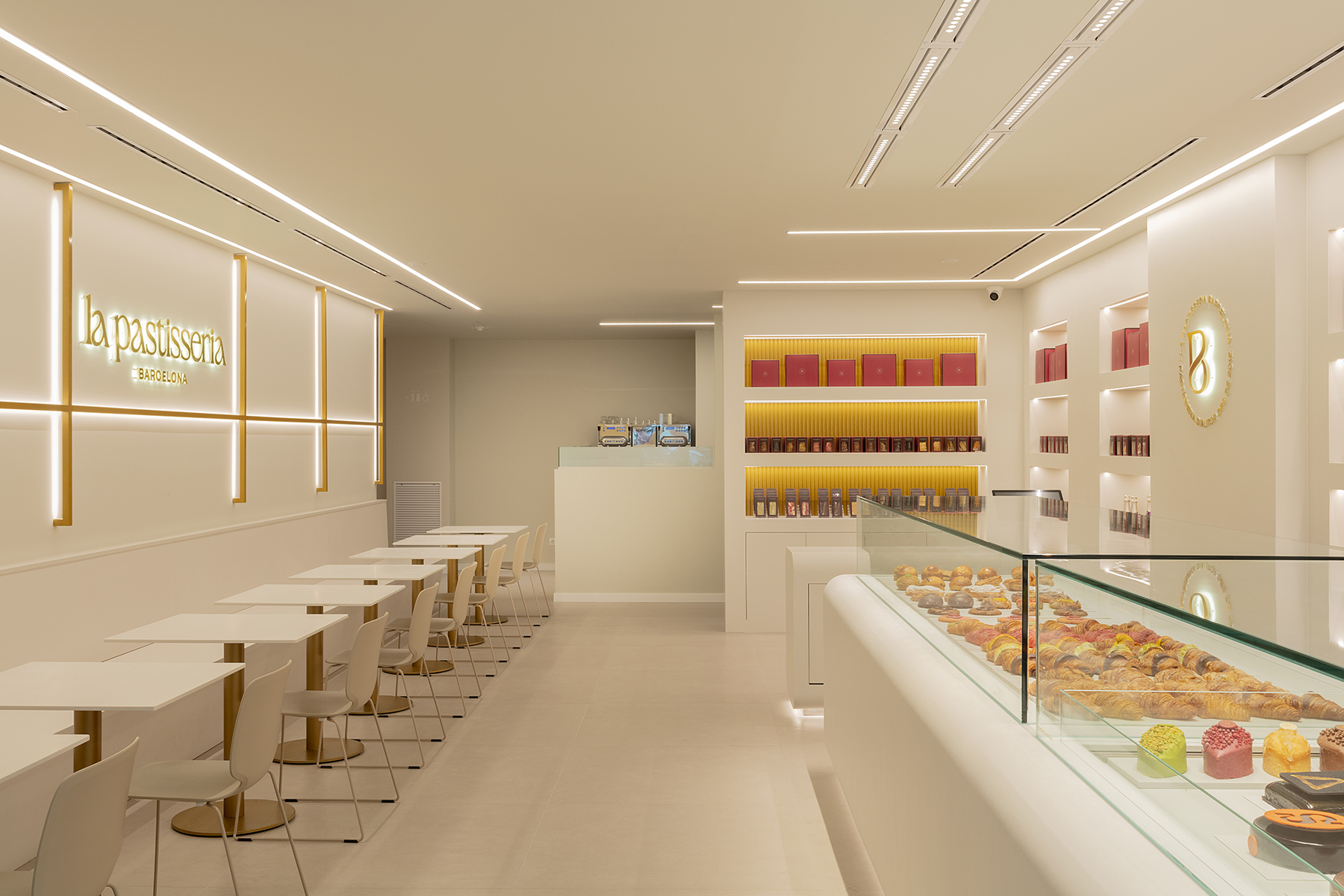 La Pastisseria Barcelona 糕点店丨西班牙巴塞罗那丨Eduard Ribes 和 DIEDRIC DESIGN-0