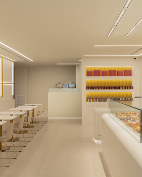 La Pastisseria Barcelona 糕点店丨西班牙巴塞罗那丨Eduard Ribes 和 DIEDRIC DESIGN