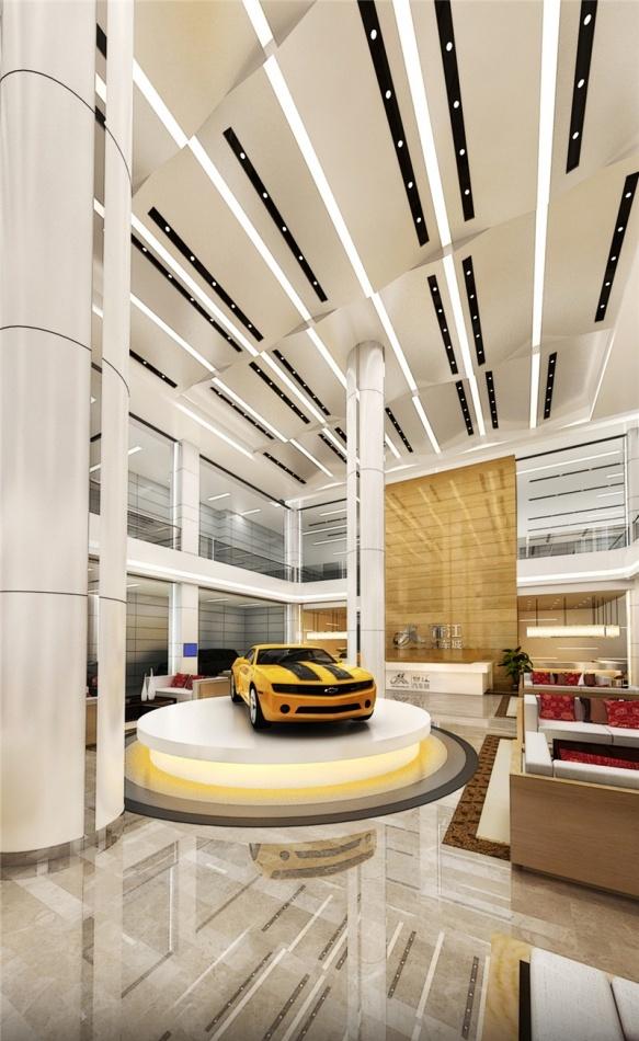 香江汽车城设计装修工程-7