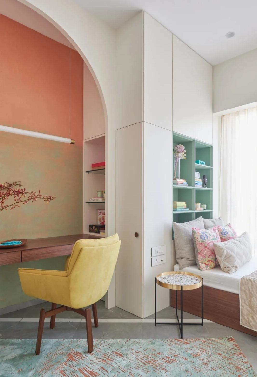 孟买轻奢公寓设计丨Neesha&Shruti-28