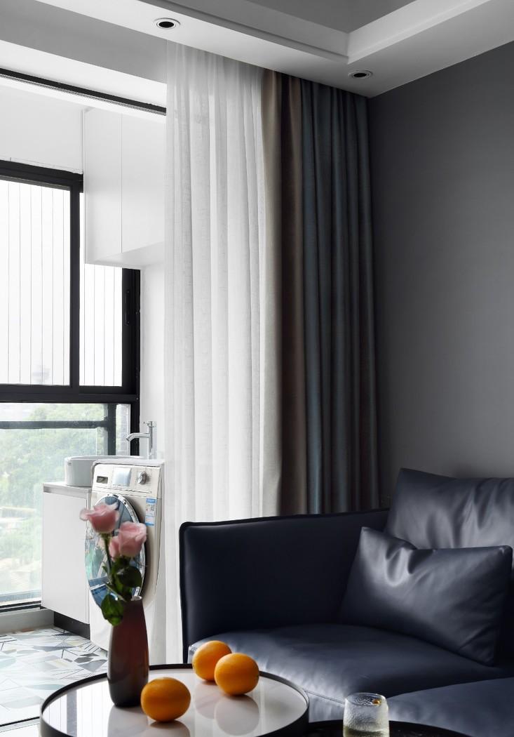 301设计研究所丨平层丨复古色彩与现代元素的完美融合-4