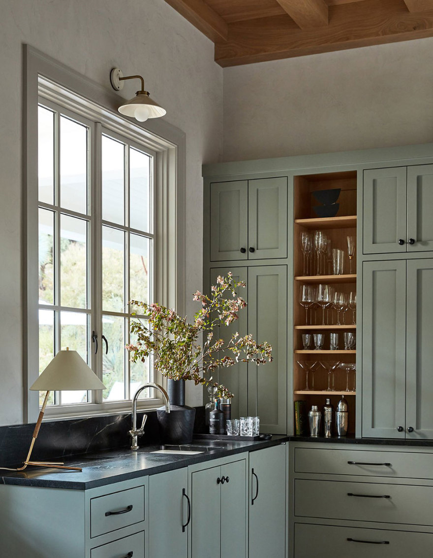 加利福尼亚一座乡村住宅设计中天然材料的优雅-16