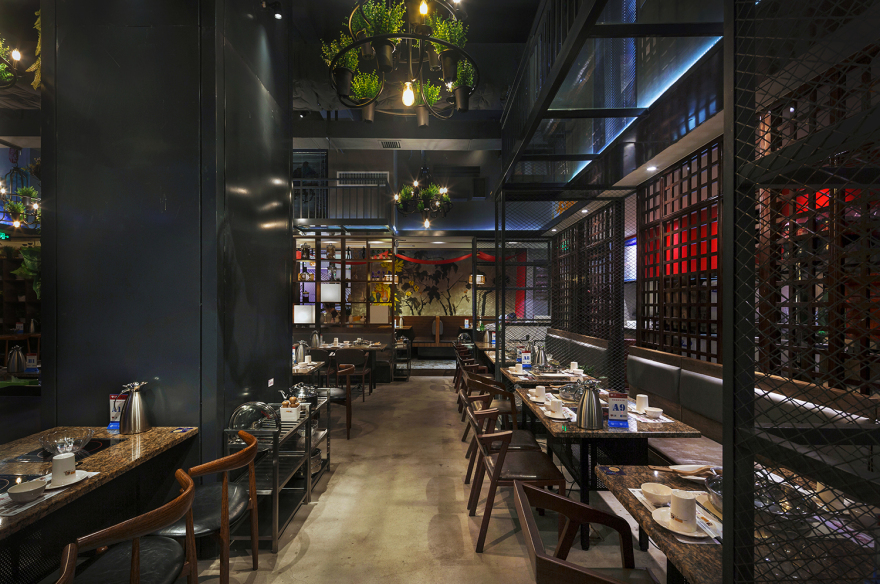 主题餐厅设计·黄记煌:菊庭,喧嚣城市中的一片净土-16