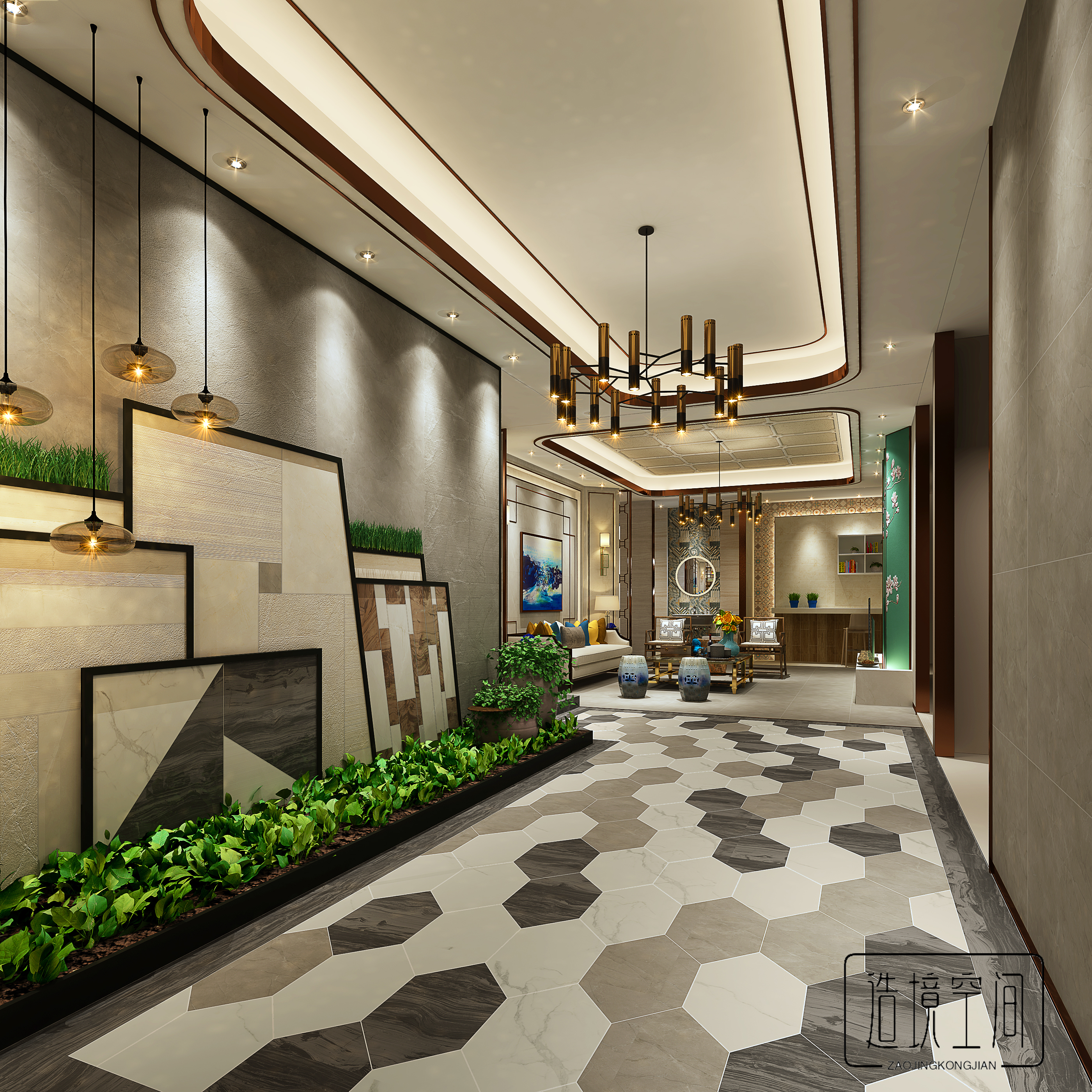 维多利陶瓷展厅设计丨中国佛山丨造境空间-17