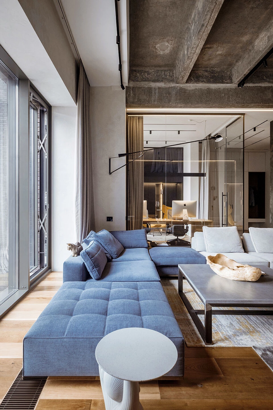 莫斯科中心现代风格公寓设计丨俄罗斯莫斯科丨Cartelle Design-8