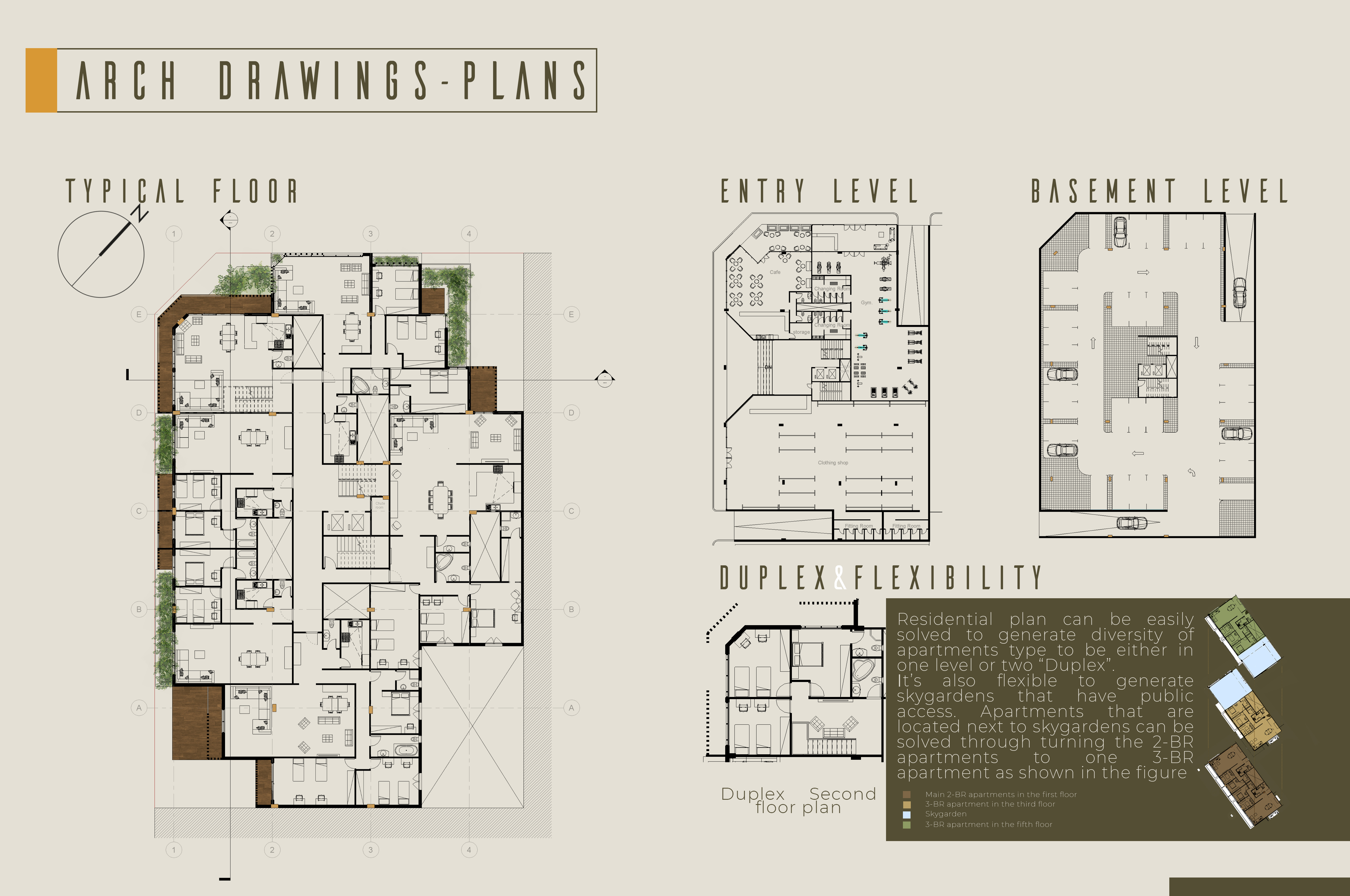 Soleil 商住塔楼丨埃及丨建筑学四年级学生-10