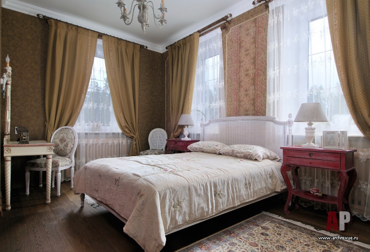 老法国风格住宅室内设计丨加尔фаян Светлана,沃尔кова Марина-32