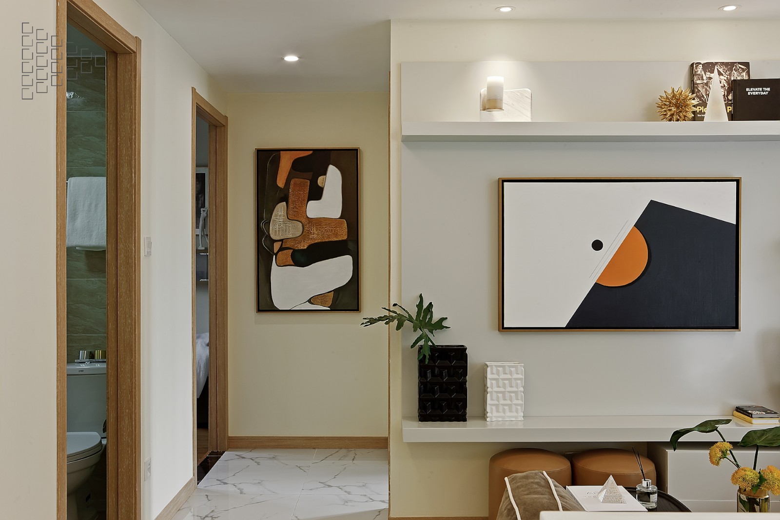 杭州湾新区绿地海湾样板房 A 户型实景拍摄案例解析-5