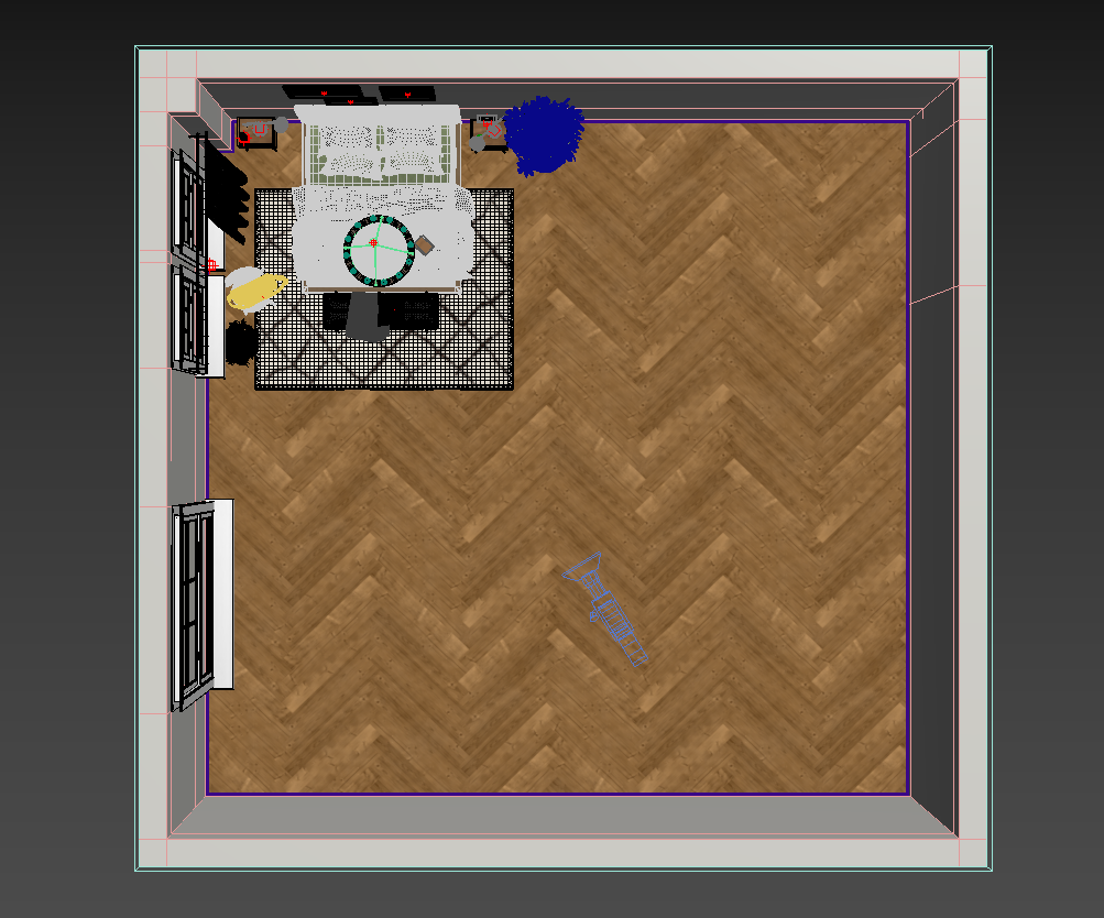 3d model of the room-5
