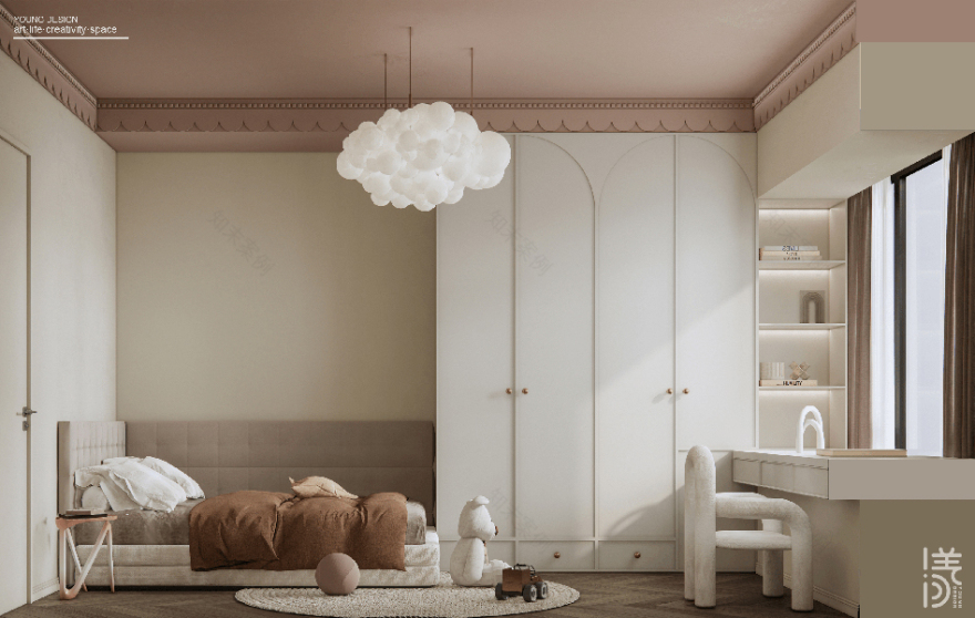 现代轻法式三代居丨深圳漾空间设计有限公司-77