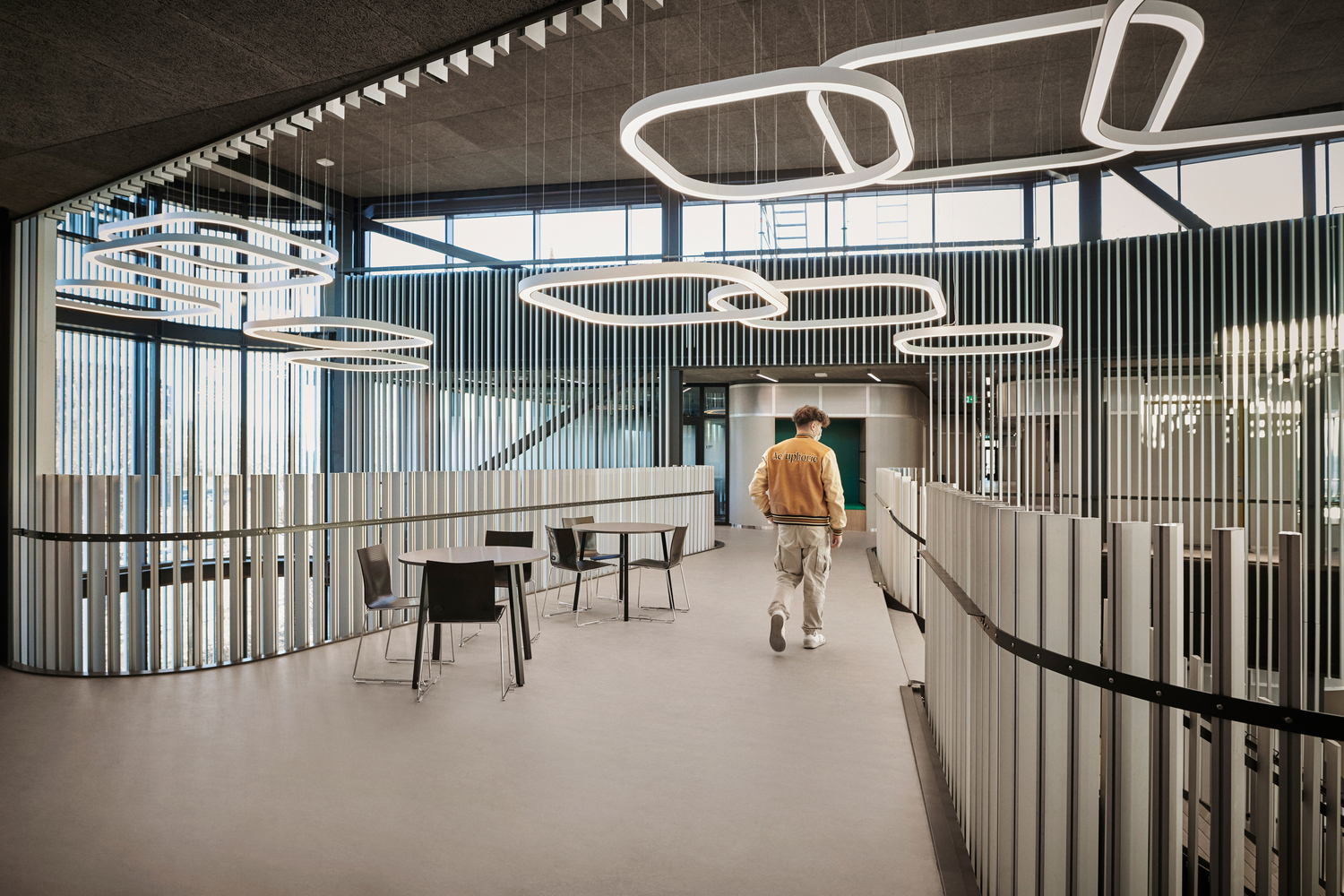 丹麦 Lyngby 市 H·C· Ørsted TEC 技术中学丨Sweco Architects-21