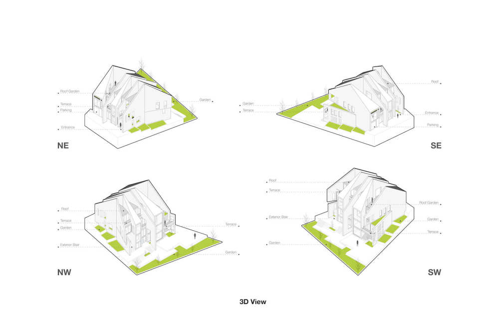 伊朗层叠别墅丨OJAN Design Studio-16