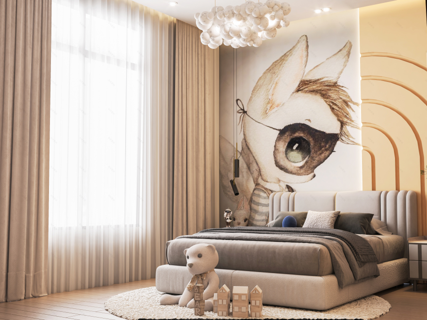 男孩房间室内设计丨KT_DESIGN STUDIO-16