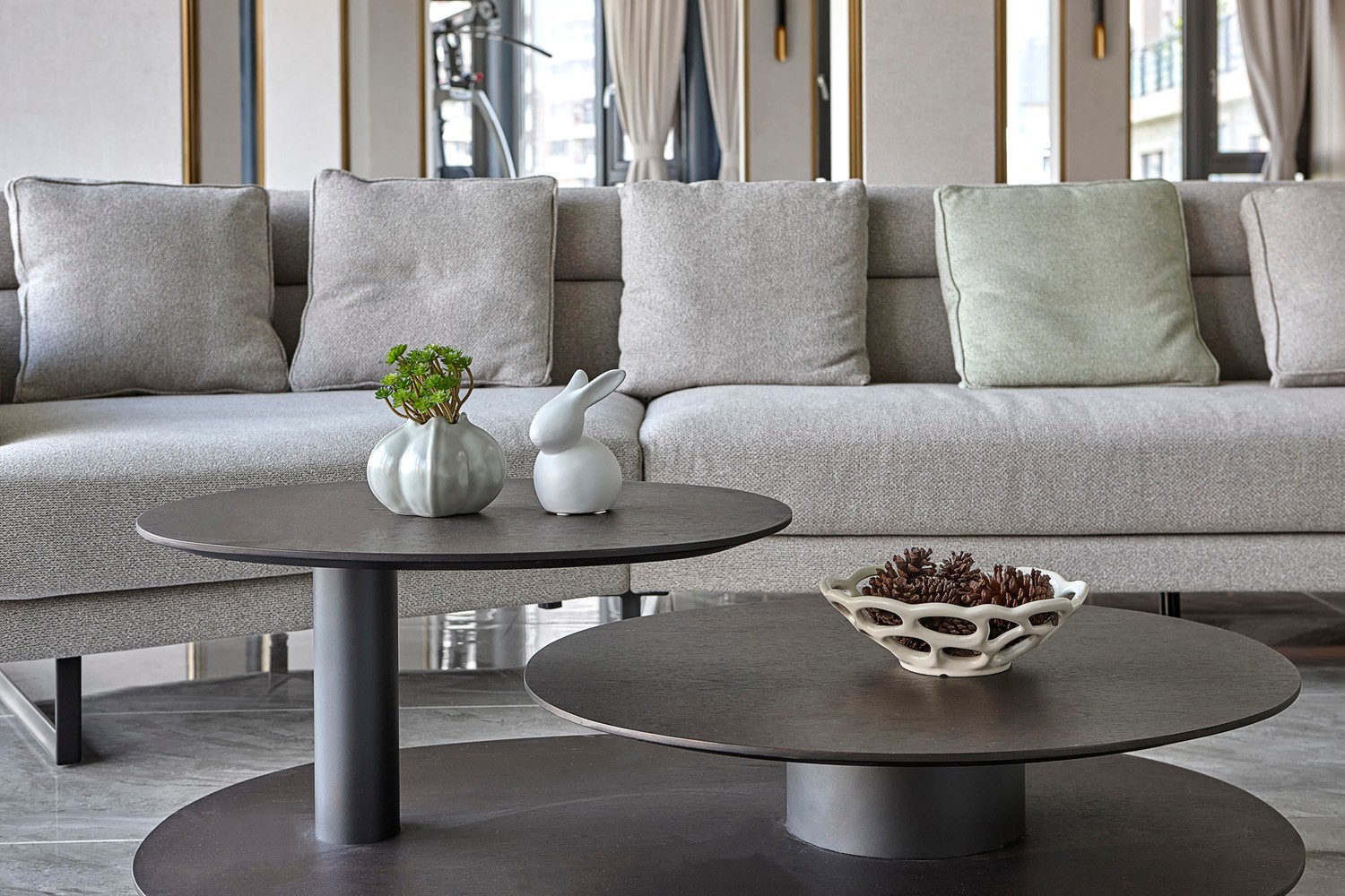 120㎡都市休闲风别墅顶层住宅-5