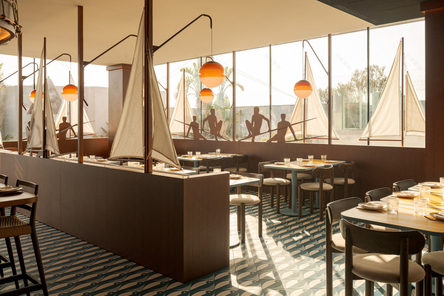 El Mar餐厅丨葡萄牙里斯本丨Cateto Cateto design studio-57