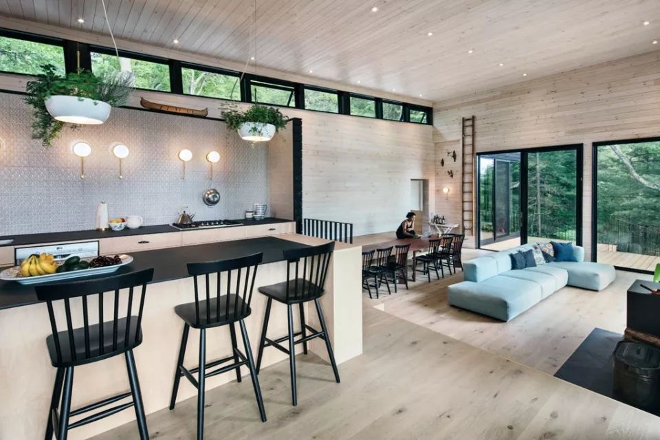约瑟夫湖木屋 | 融入自然，延续文化的加拿大度假屋-20