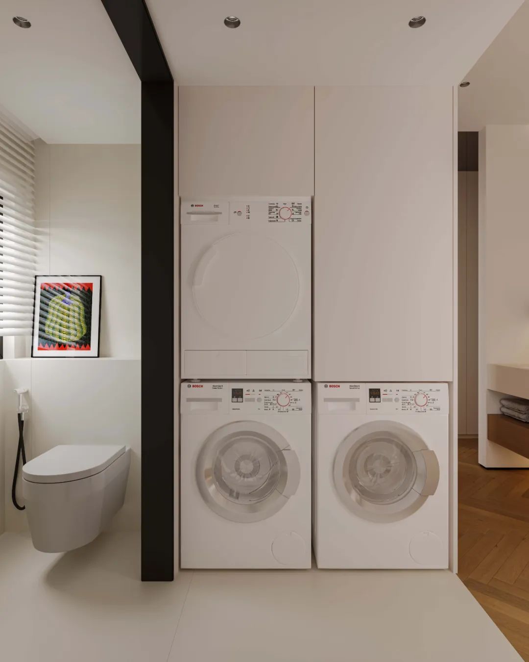 田野伏特加 · 自由风的 160㎡治愈空间设计丨中国天津丨DEEP WHITE-59