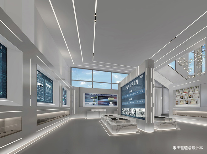 東岛新能源集团企业品牌馆展厅设计丨禾田营造-20