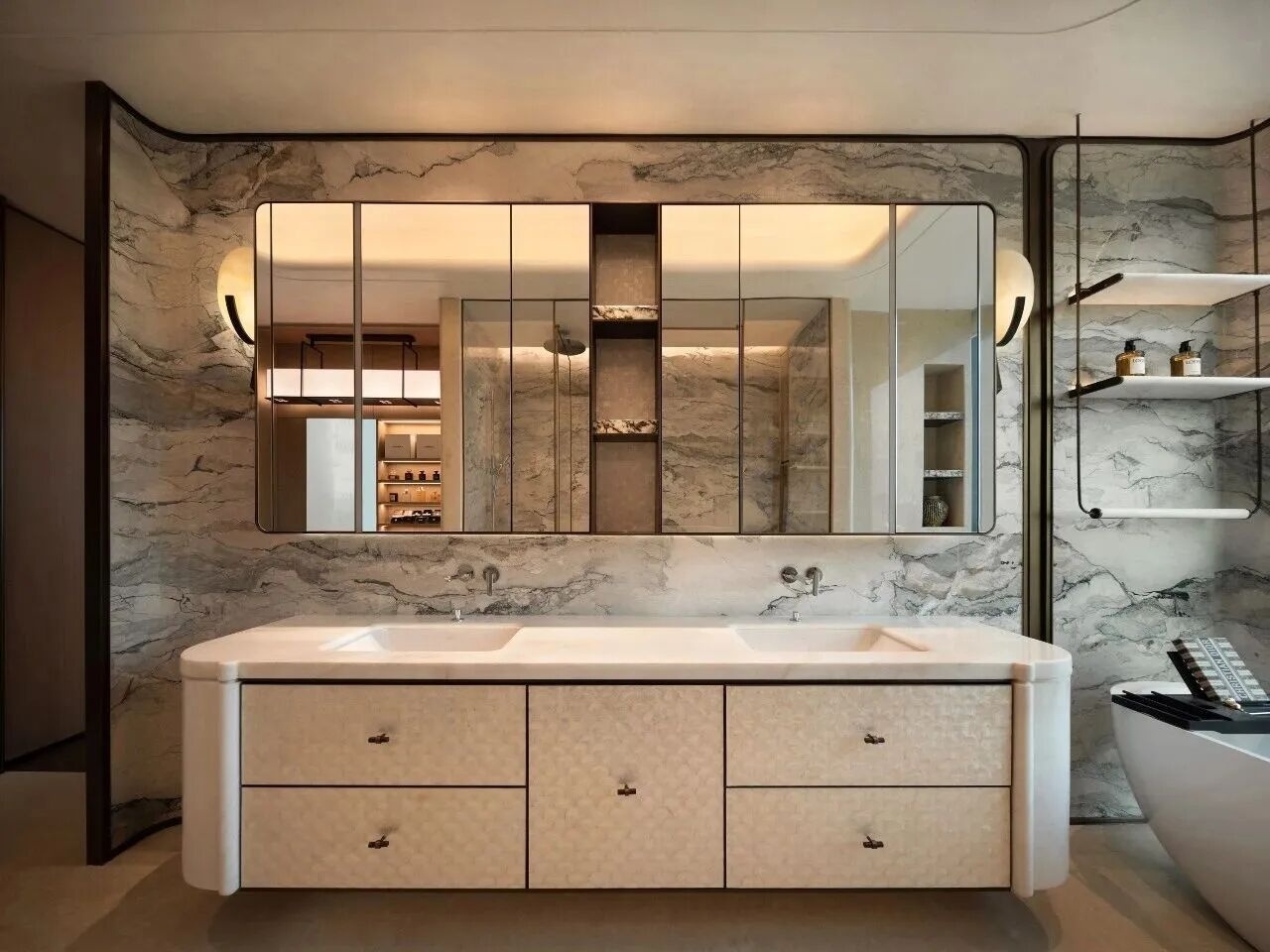 成都金融城贝宸S1顶奢大宅丨中国成都丨建筑设计line+建筑事务所,室内设计CCD,景观设计WTD纬图-21