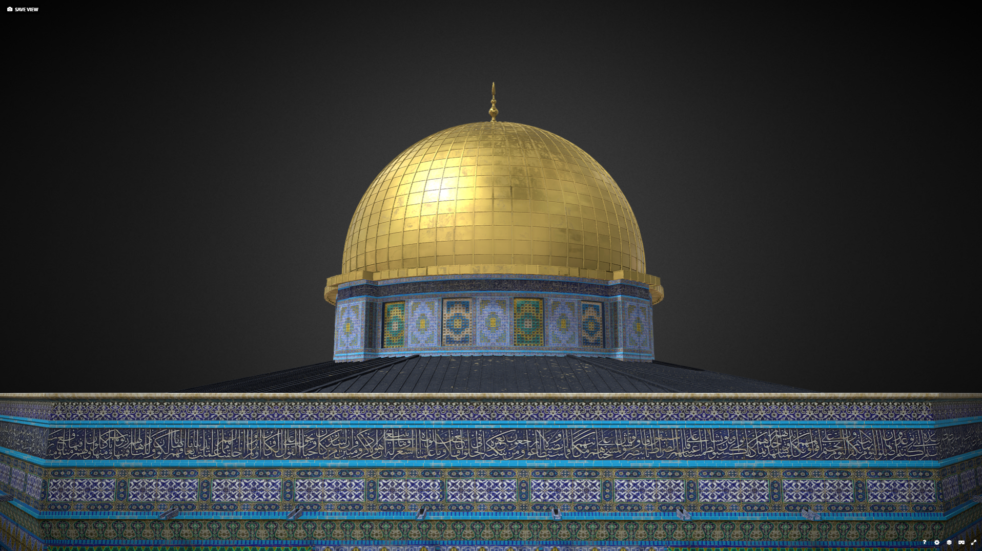 Dome of the Rock 3d 模型-7