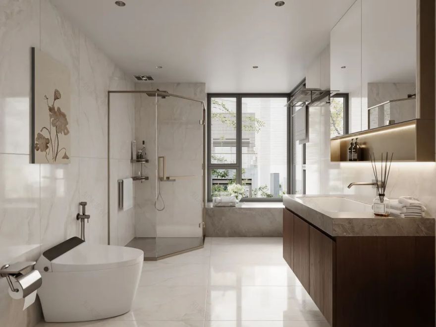 现代 206㎡熙园新中式风住宅丨中国-19