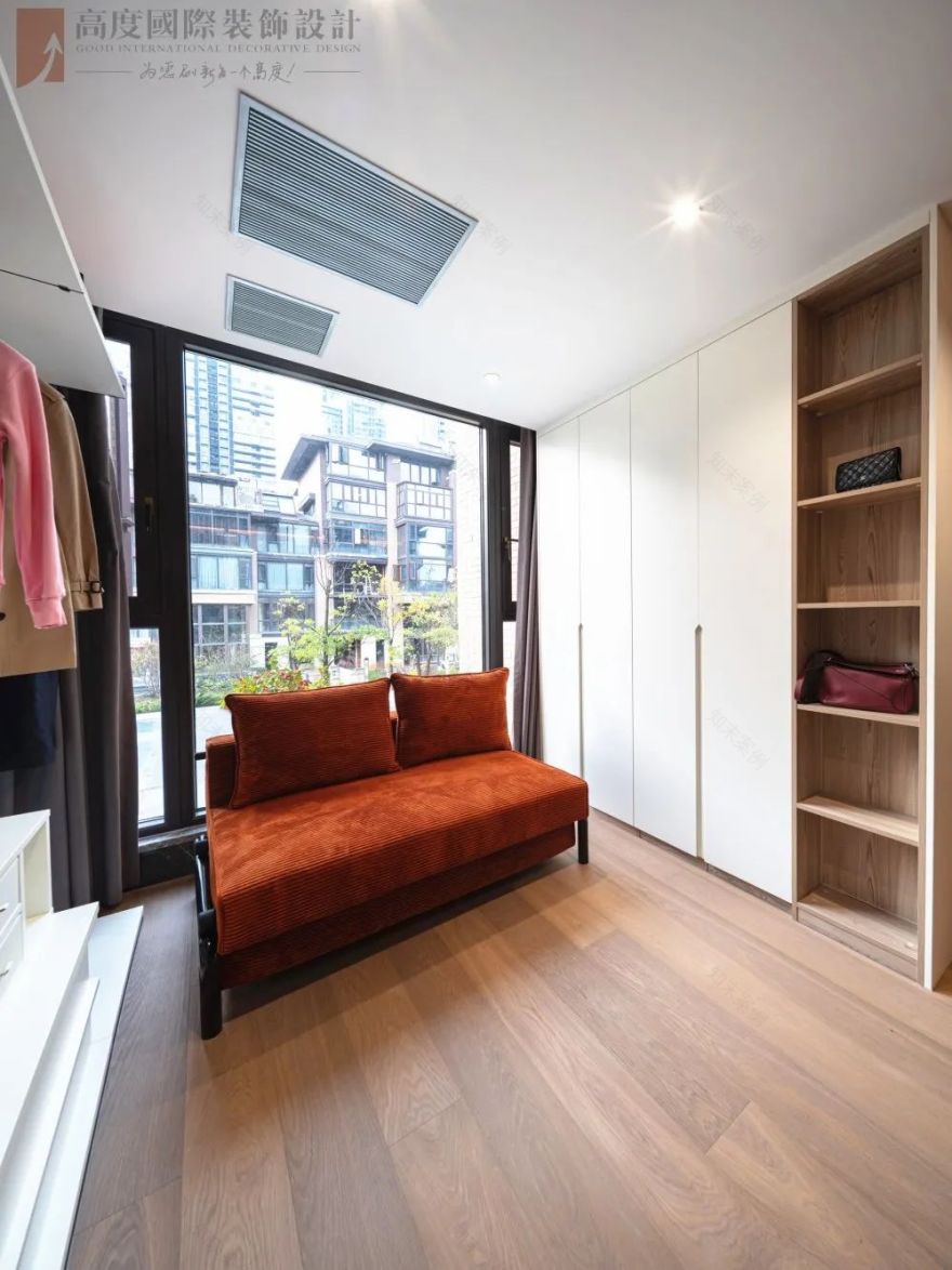 现代轻奢风格纯水岸别墅设计丨中国武汉丨高度国际装饰设计集团武汉公司-60