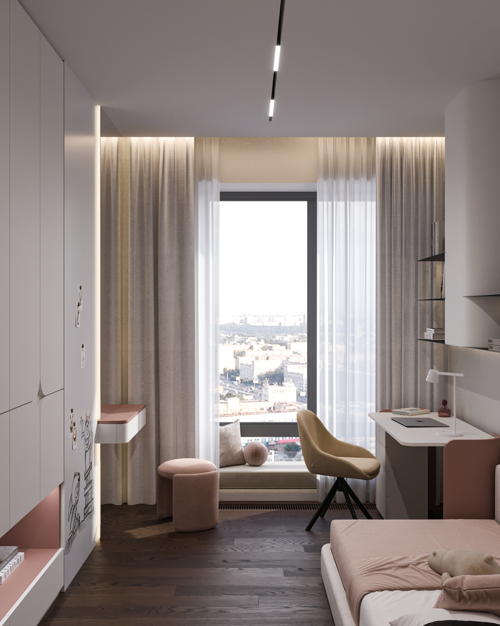 儿童房及卫生间设计-5