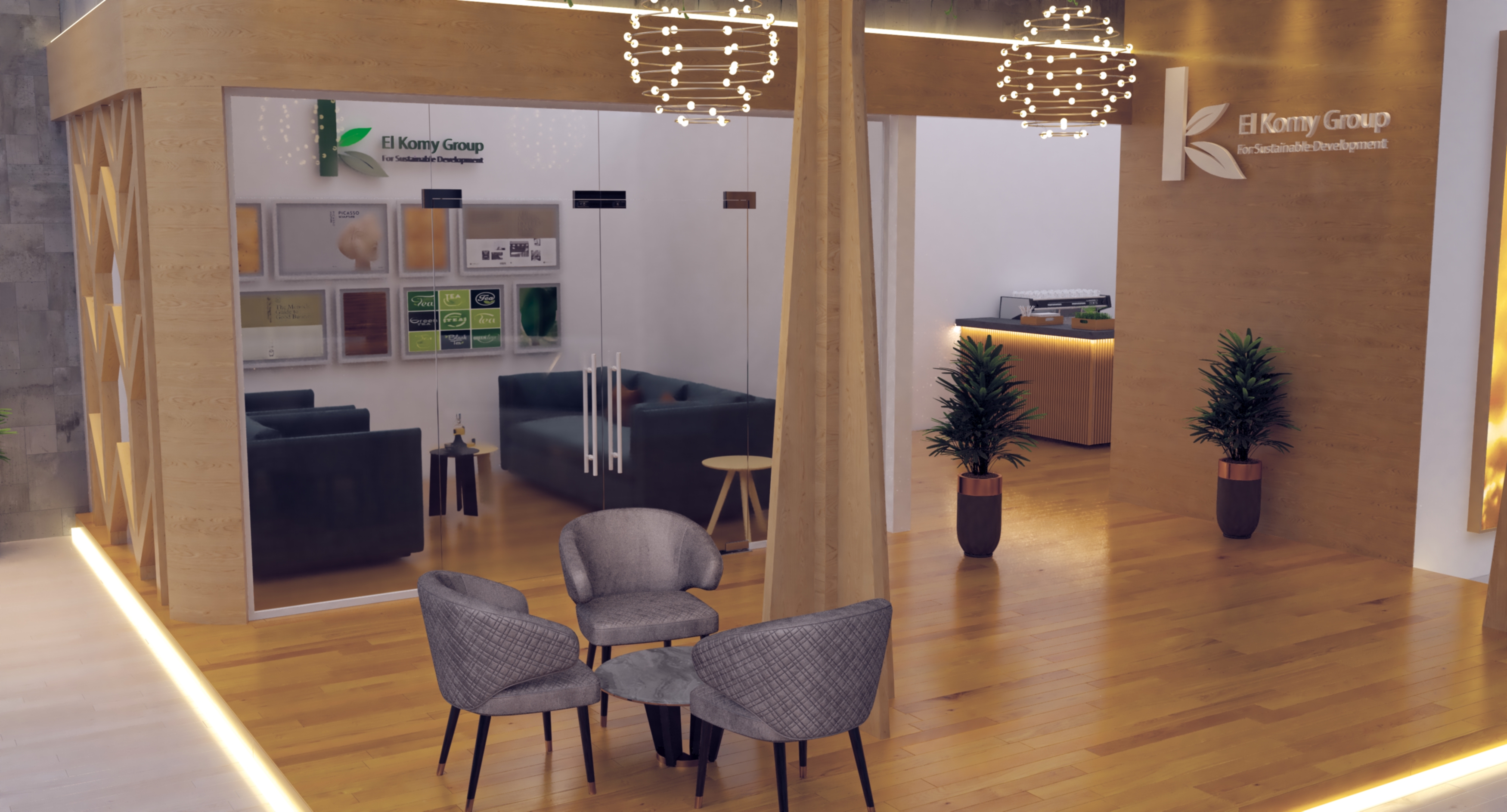 Elkomy 展览摊位设计丨埃及丨ElKomy Group-11