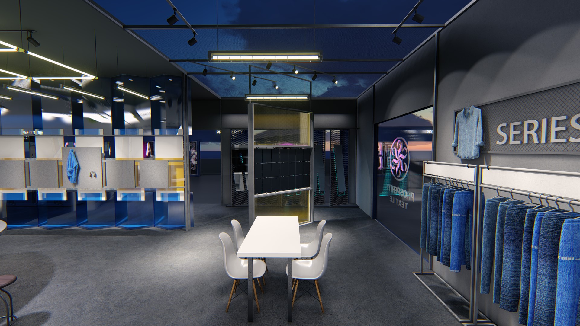 北江纺织（上海）2019 interTEXTILE 展示设计亮点-19