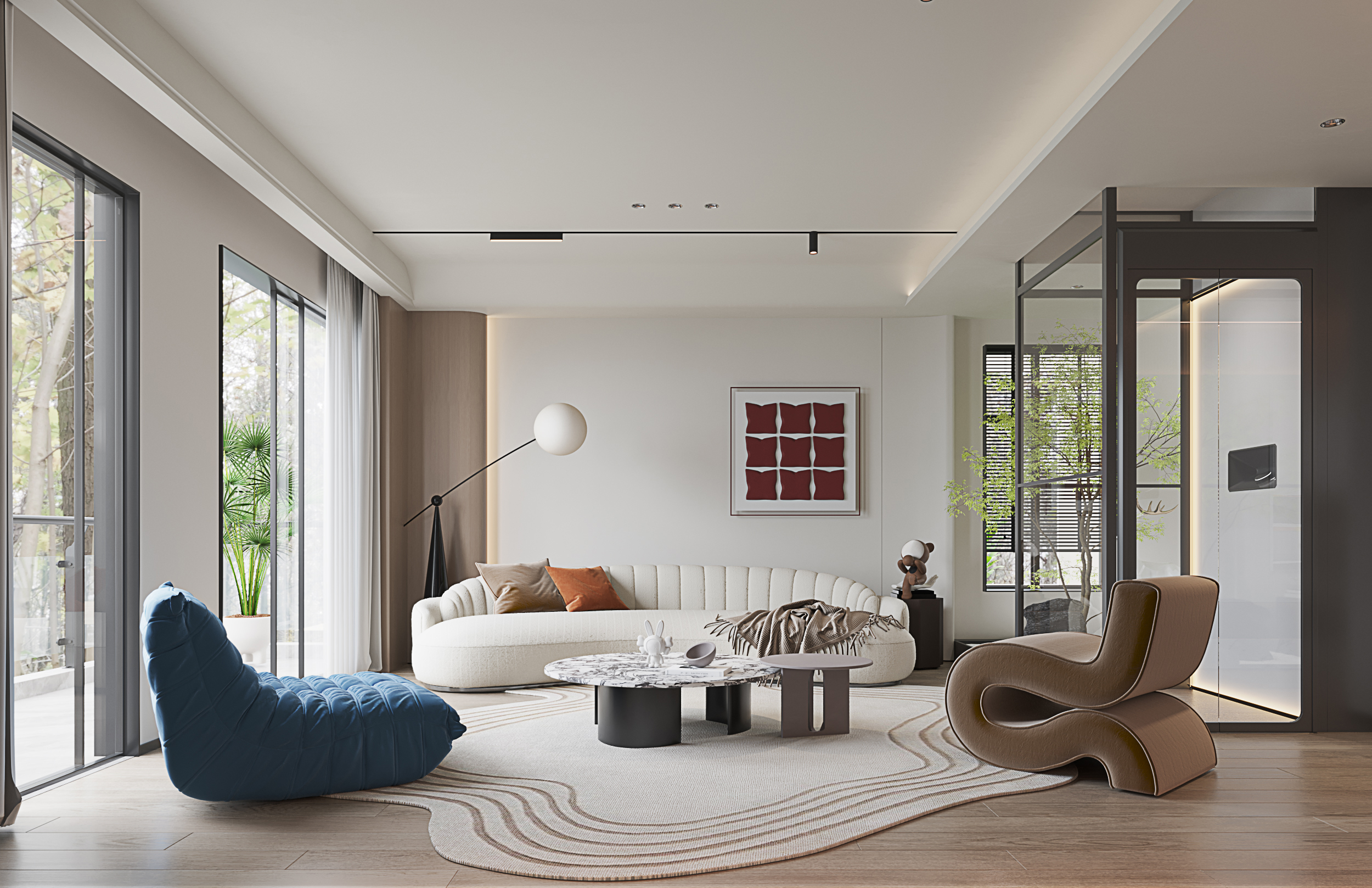 现代简约｜听雷设计丨中国南京丨听雷设计·空间-16