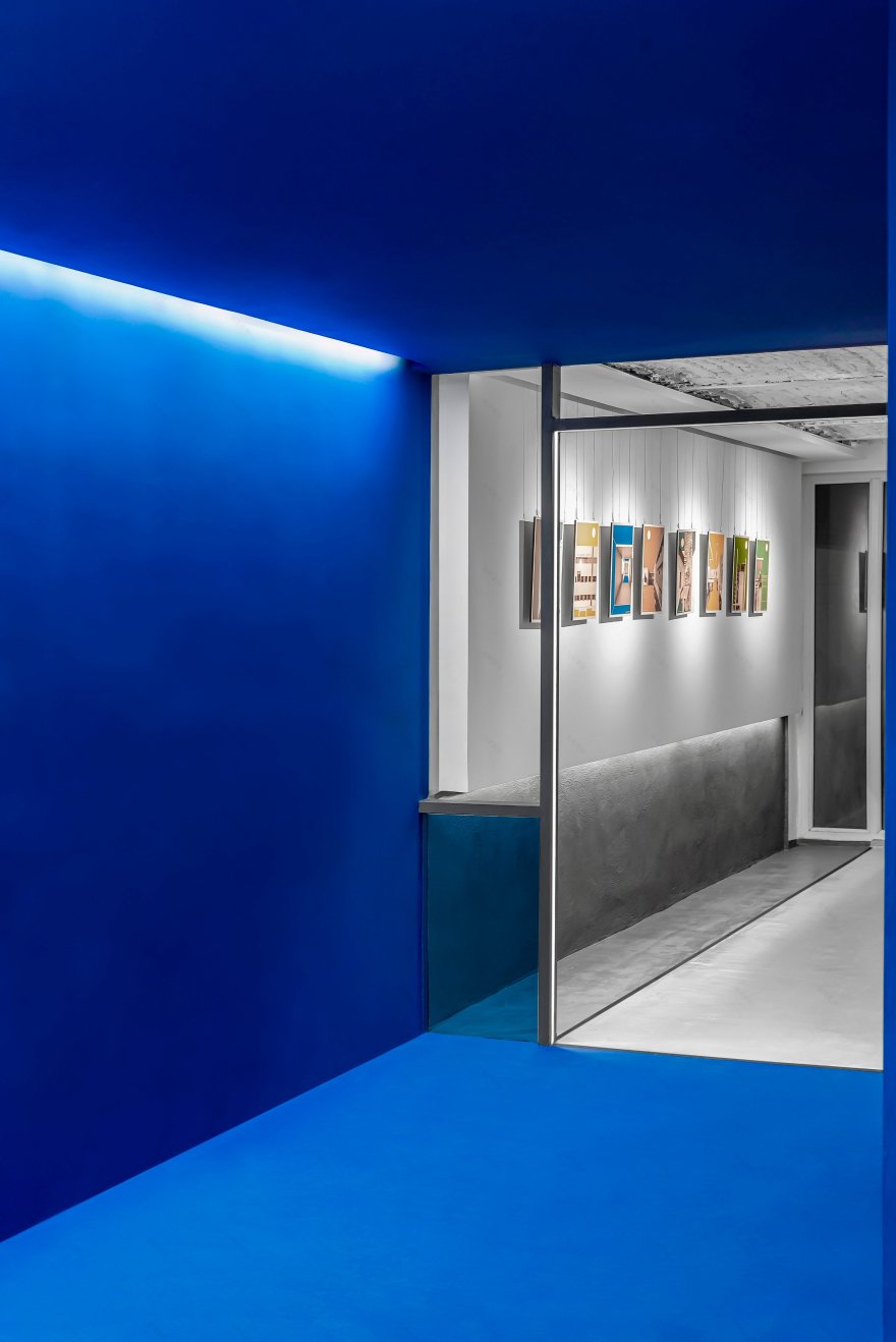 蓝色立方体办公室丨伊朗德黑兰-21