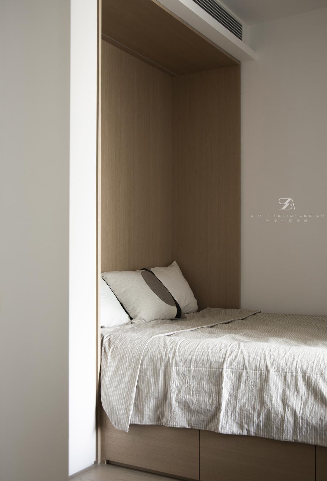 76 平方简约收纳之家丨十安空间设计-66