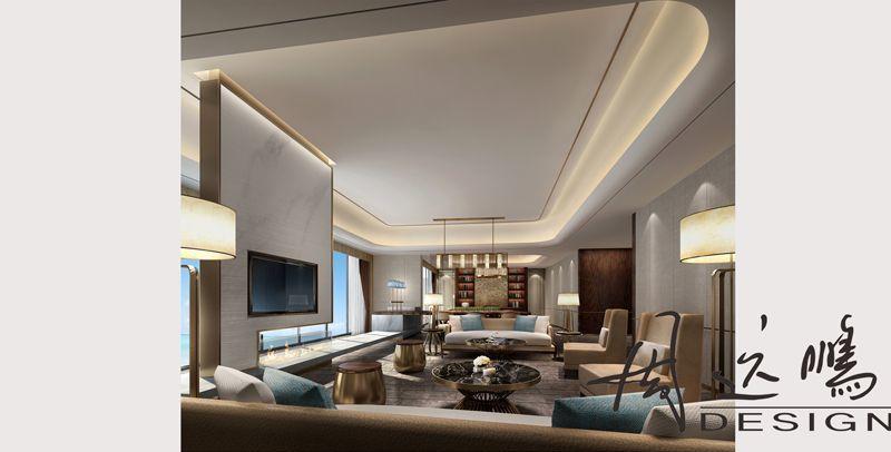 福州佰翔海景酒店客房区设计-8