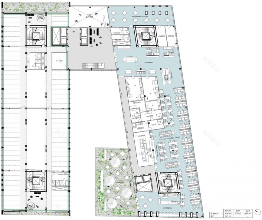 跨越铁道的巴黎 Panorama 办公大楼-44