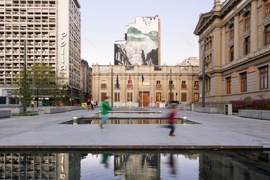 智利圣地亚哥 Montt Varas 广场重建-27