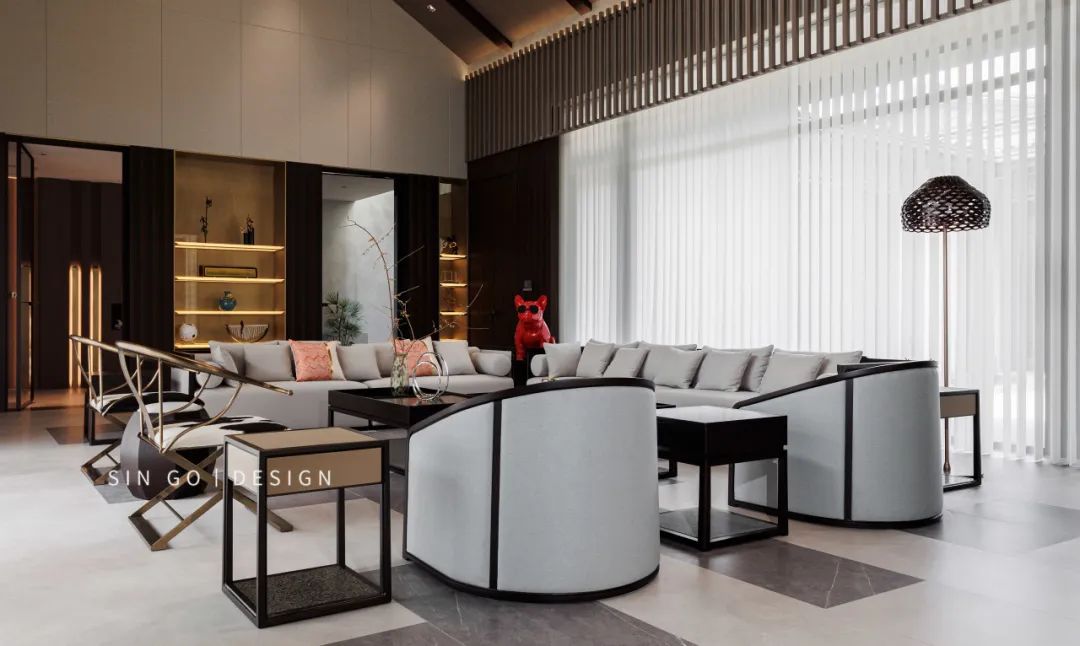 2000㎡新中式豪宅设计丨SIN GO DESIGN-47