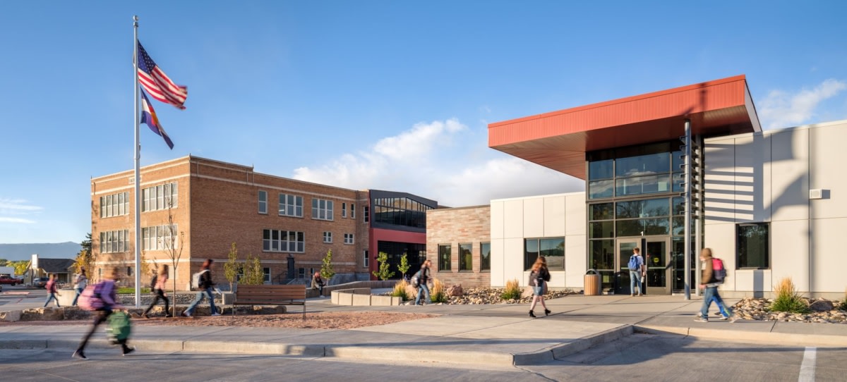 科罗拉多州 Cañon City 中学现代化改造丨美国科罗拉多丨RTA Architects-15