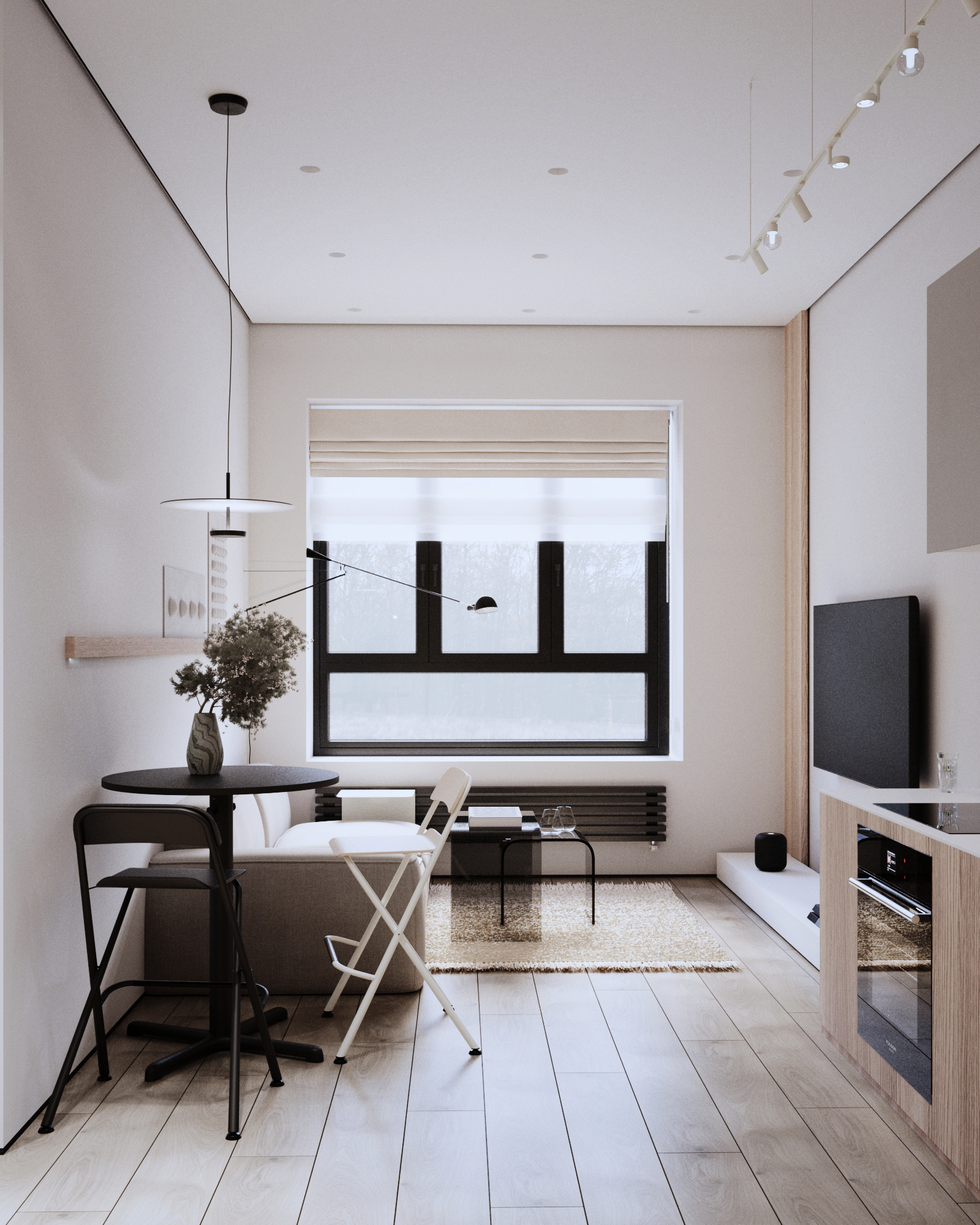 Seliger City 公寓室内设计丨俄罗斯莫斯科丨Alena Kokueva-6