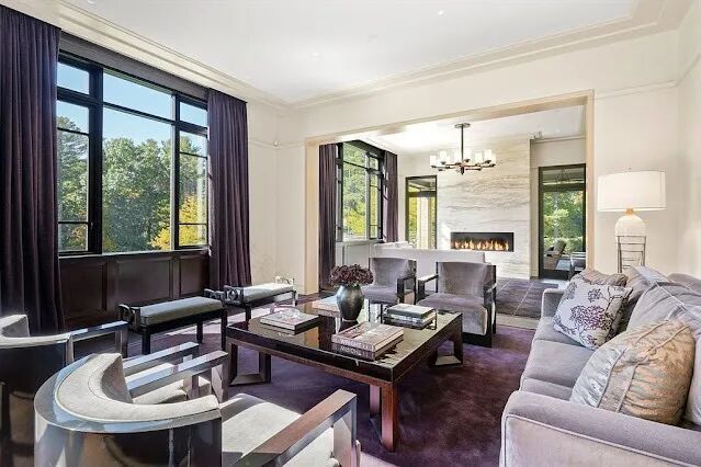 马萨诸塞州韦斯顿:藏在自然里的赖特式艺术豪宅-15