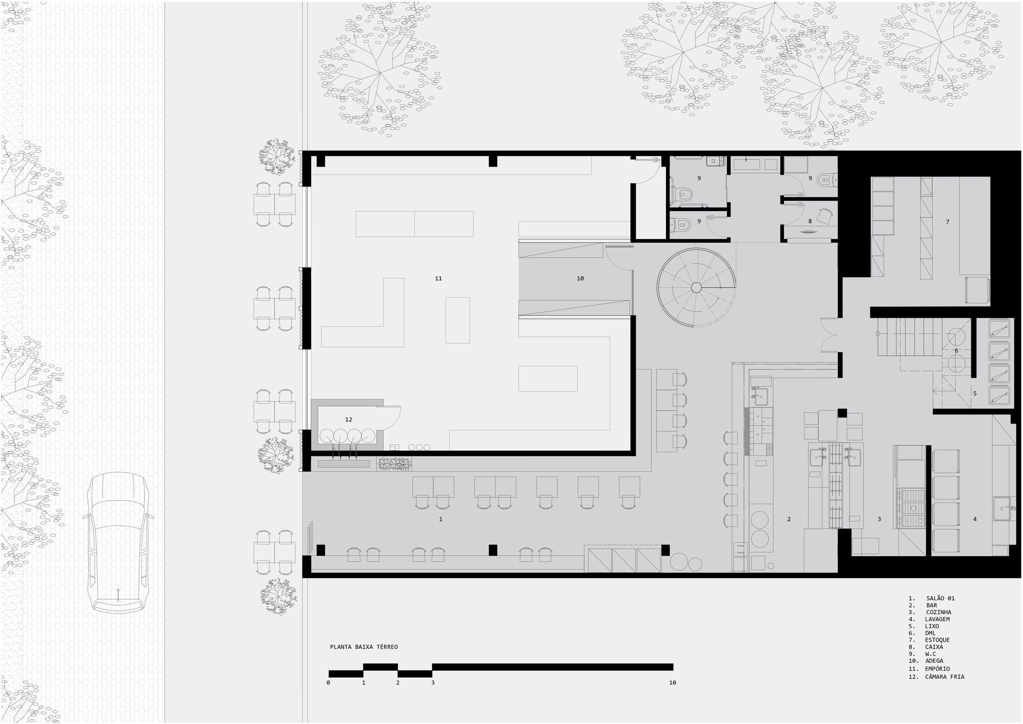 奥卡酒吧丨巴西丨Nó Arquitetura-20