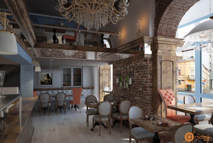 Ресторан с росписью（有壁画的餐厅）-12