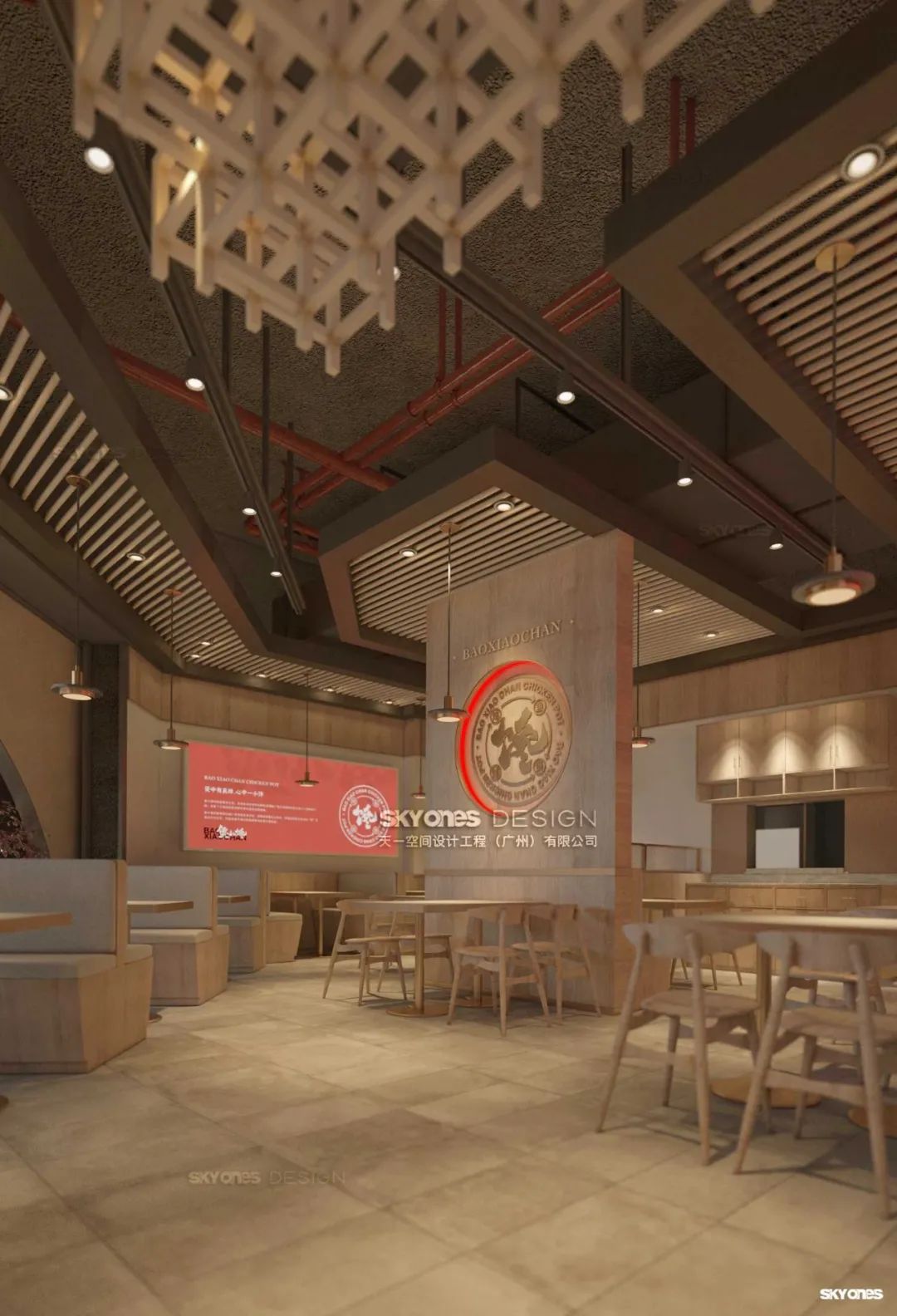 煲小馋·鸡煲品牌连锁空间设计丨中国肇庆丨SKYONES-57