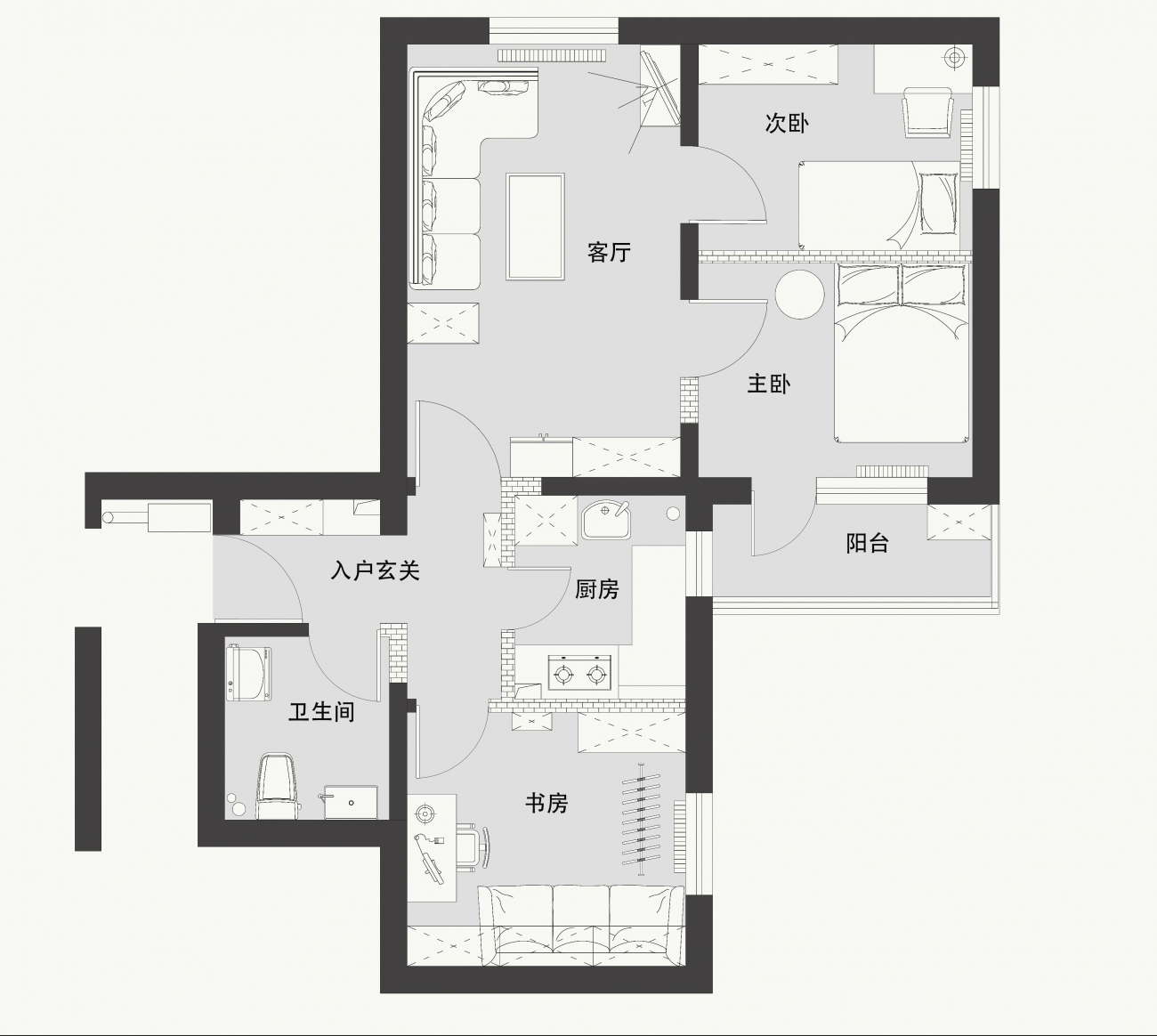 东方卫视《梦想改造家》第十二季·浓缩的三室一厅丨中国北京丨林琮然及团队（陆诩涵,焦馨锐等）-17