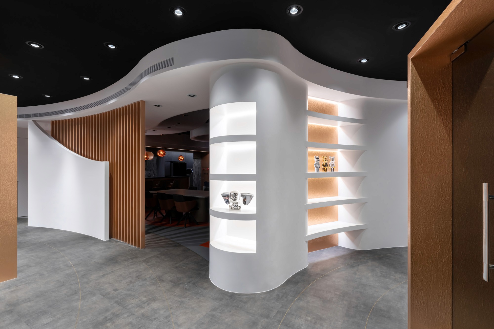 宇宙共振 Cosmic Resonance 办公空间丨中国台北丨奇拓室內設計-0