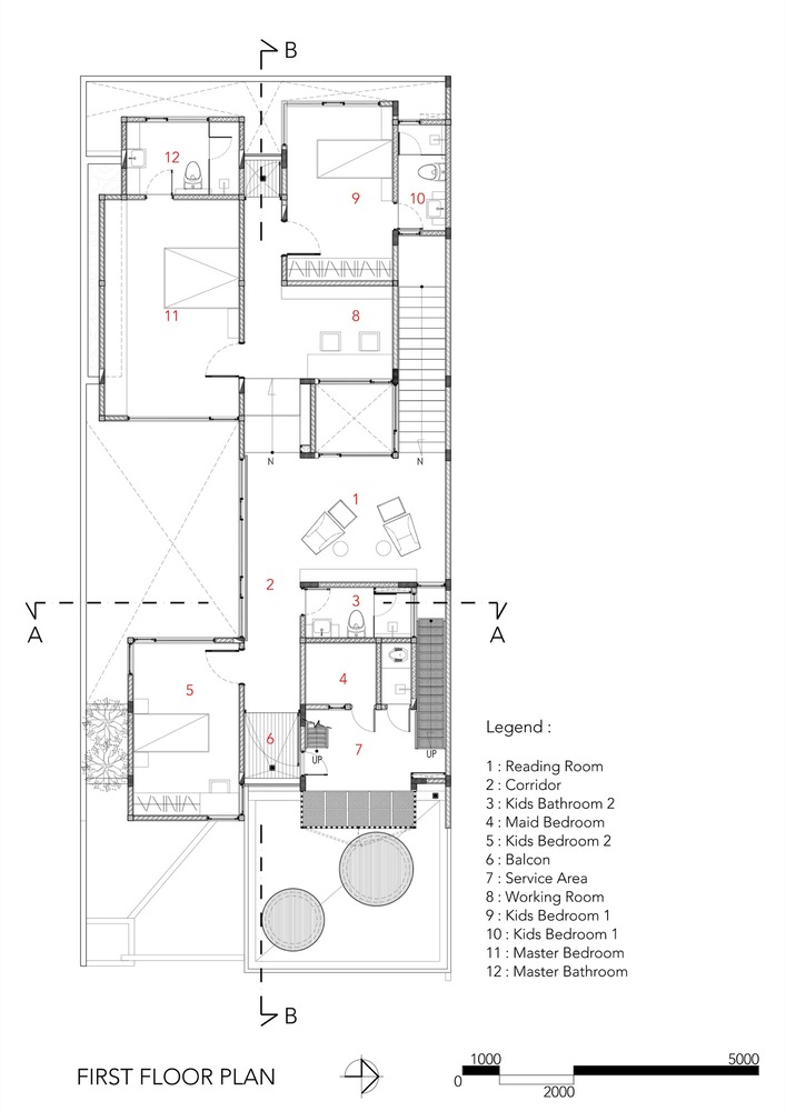 印尼 Sunter 区度假风格住宅，融入当地特色-25